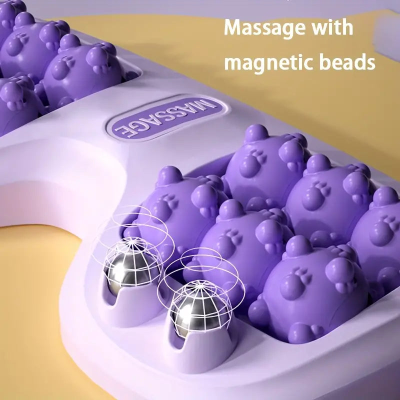 Foot Massager Roller, Home Leg Point Bead Roller Massager, Heel Foot Arch Pain Reflexology Massager, Yoga Fitness Training Muscle Relaxation Therapy Massager, Powerful Natural Stone Acupoint Foot Massager Foot Massager Roller, Home Leg Point Bead Roller Massager, Heel Foot Arch Pain Reflexology Massager, Yoga Fitness Training Muscle Relaxation Therapy Massager, Powerful Natural Stone Acupoint Foot Massager